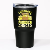 Lemonade Stand Founder And CEO Lemon Juice Citrus Drink Tumbler