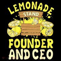 Lemonade Stand Founder And CEO Lemon Juice Citrus Drink Cooling Performance Long Sleeve Crew