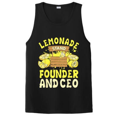 Lemonade Stand Founder And CEO Lemon Juice Citrus Drink PosiCharge Competitor Tank