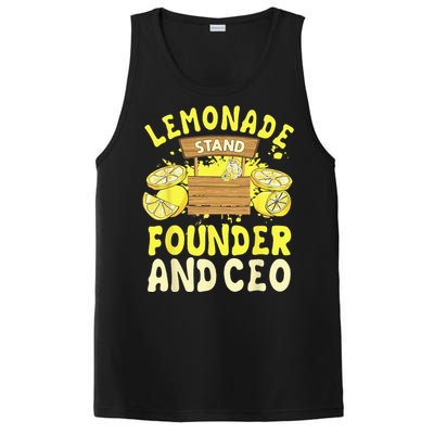 Lemonade Stand Founder And CEO Lemon Juice Citrus Drink PosiCharge Competitor Tank