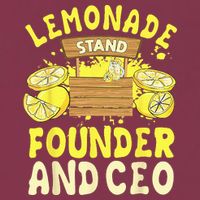 Lemonade Stand Founder And CEO Lemon Juice Citrus Drink 16oz Travel Tumbler