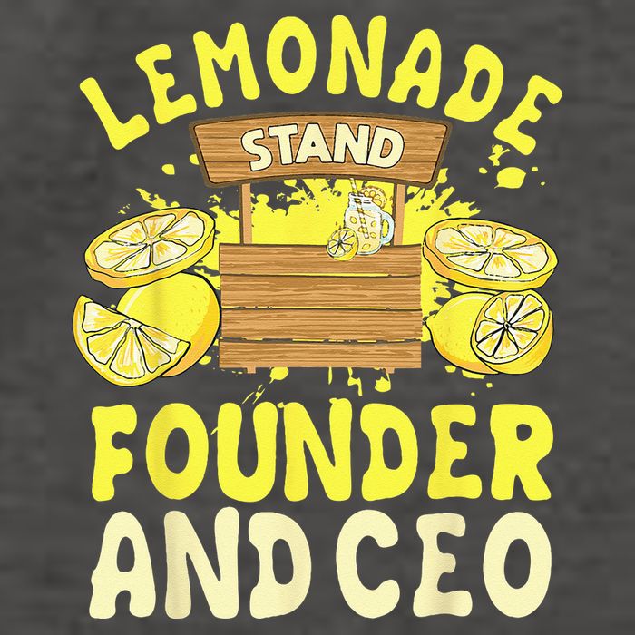 Lemonade Stand Founder And CEO Lemon Juice Citrus Drink Vector Backpack