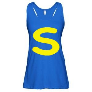 Letter S Funny Matching Halloween Costume Ladies Essential Flowy Tank