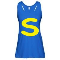 Letter S Funny Matching Halloween Costume Ladies Essential Flowy Tank