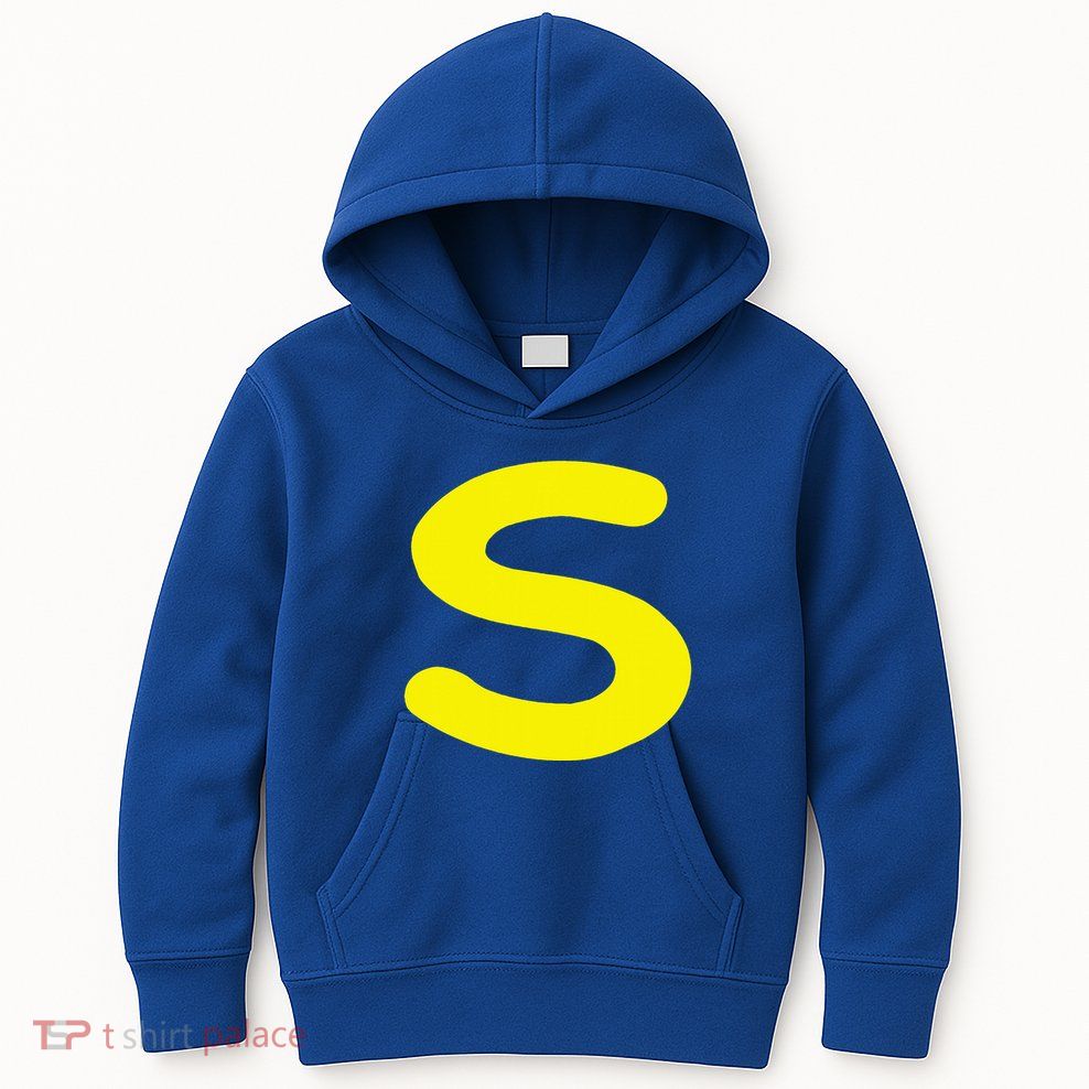 Letter S Funny Matching Halloween Costume Kids Hoodie
