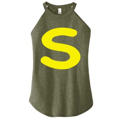 Letter S Funny Matching Halloween Costume Women's Perfect Tri Rocker Tank