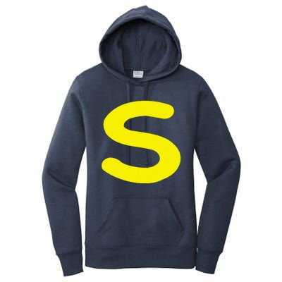 Letter S Funny Matching Halloween Costume Women's Pullover Hoodie