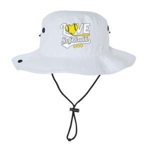 Love Softball For Teen And Cute Softball Lovers Gift Legacy Cool Fit Booney Bucket Hat