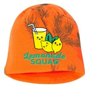 Lemonade Squad For Stand Boss Lemon Lemonade Crew Summer Kati - Camo Knit Beanie