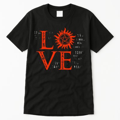 Love Supernatural For Men Women Kids Tall T-Shirt