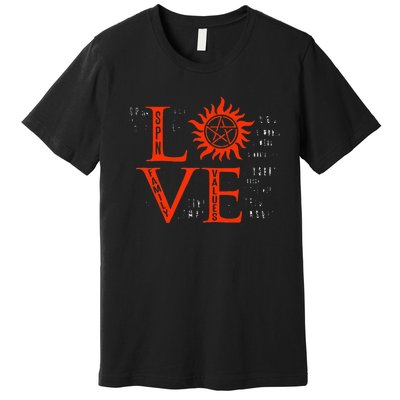 Love Supernatural For Men Women Kids Premium T-Shirt