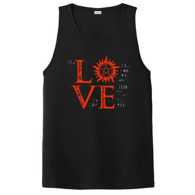 Love Supernatural For Men Women Kids PosiCharge Competitor Tank