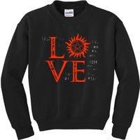 Love Supernatural For Men Women Kids Kids Sweatshirt