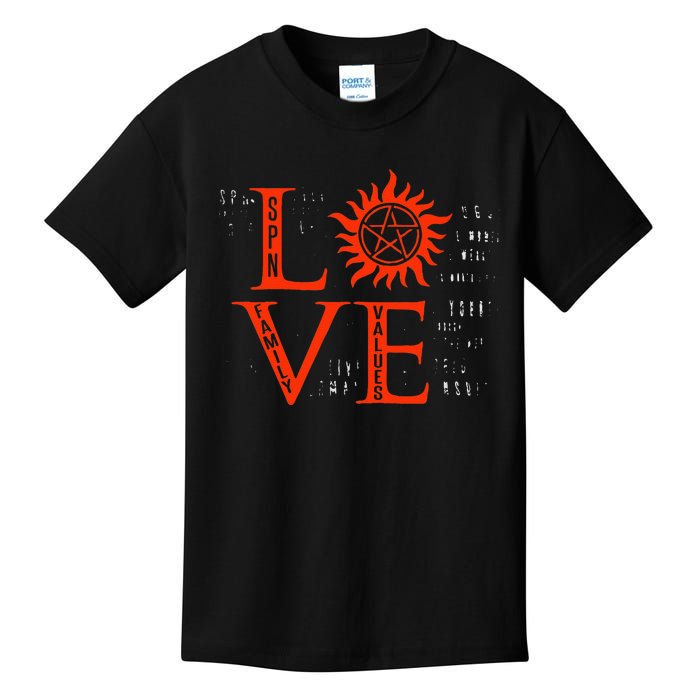 Love Supernatural For Men Women Kids Kids T-Shirt