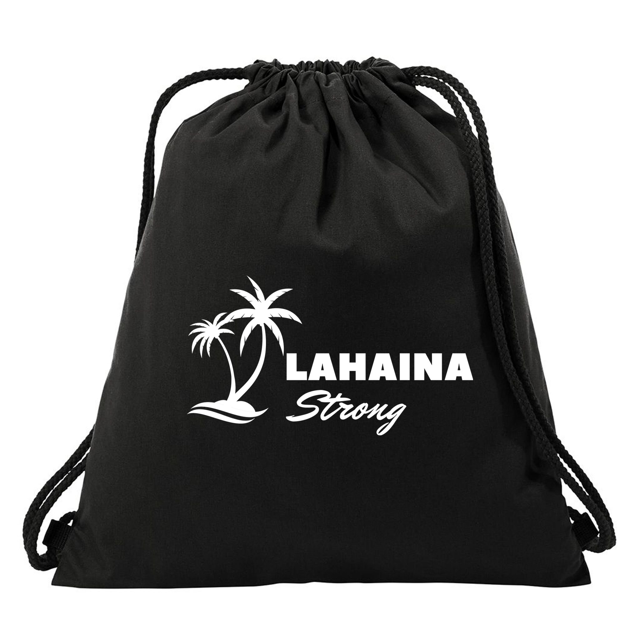 Lahaina Strong Funny Hawaii Strong Drawstring Bag