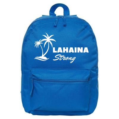Lahaina Strong Funny Hawaii Strong 16 in Basic Backpack