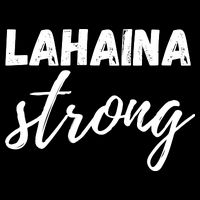 Lahaina Strong Funny Hawaii Strong Cropped Pullover Crew