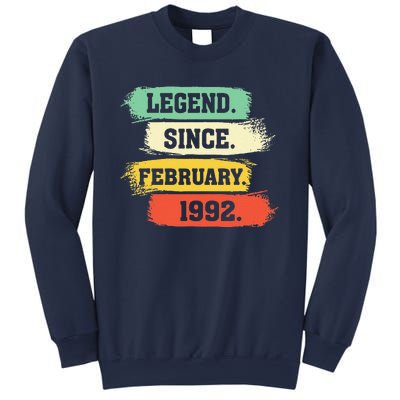 Legend Since February 1992 – Happy Birthday Sweatshirt