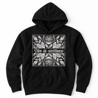Leftist Subtle Feminist Subtle Protest Democrat Hoodie