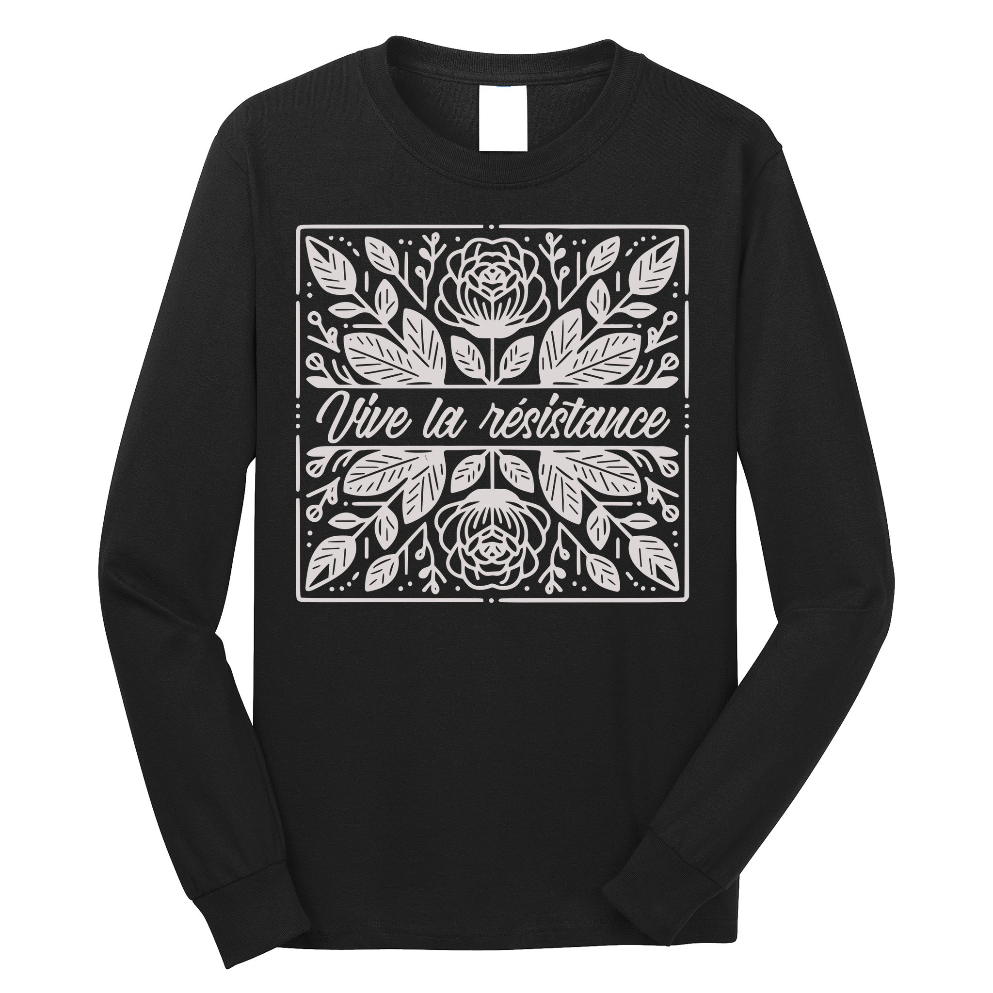Leftist Subtle Feminist Subtle Protest Democrat Long Sleeve Shirt