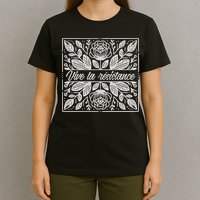 Leftist Subtle Feminist Subtle Protest Democrat T-Shirt