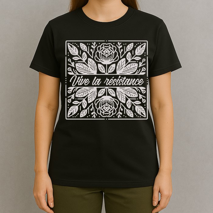Leftist Subtle Feminist Subtle Protest Democrat T-Shirt