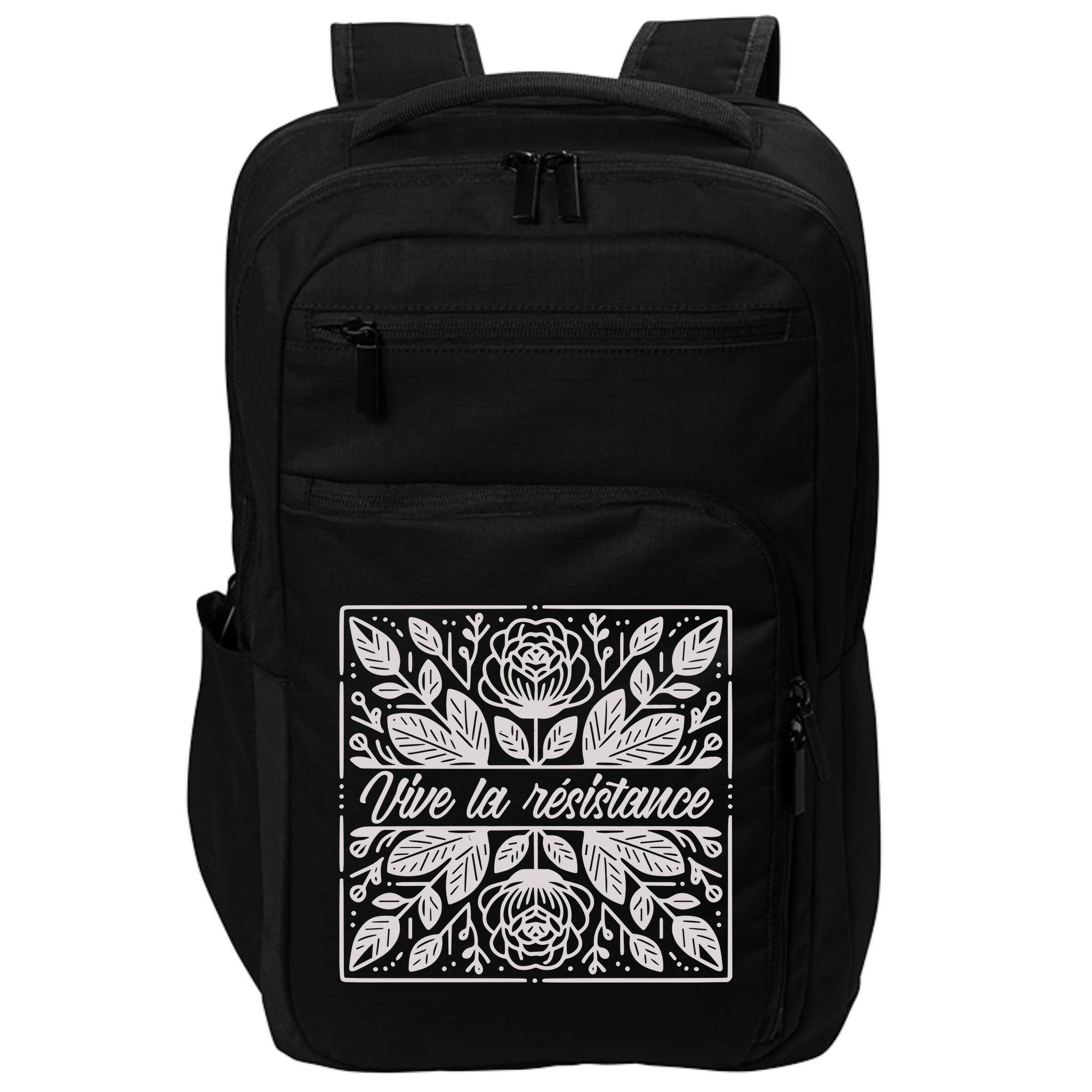 Leftist Subtle Feminist Subtle Protest Democrat Impact Tech Backpack