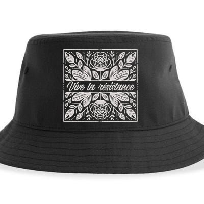 Leftist Subtle Feminist Subtle Protest Democrat Sustainable Bucket Hat