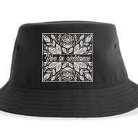 Leftist Subtle Feminist Subtle Protest Democrat Sustainable Bucket Hat