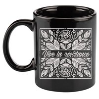 Leftist Subtle Feminist Subtle Protest Democrat 11oz C Handle Ceramic Mug