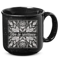 Leftist Subtle Feminist Subtle Protest Democrat 15oz Campfire Ceramic Mug