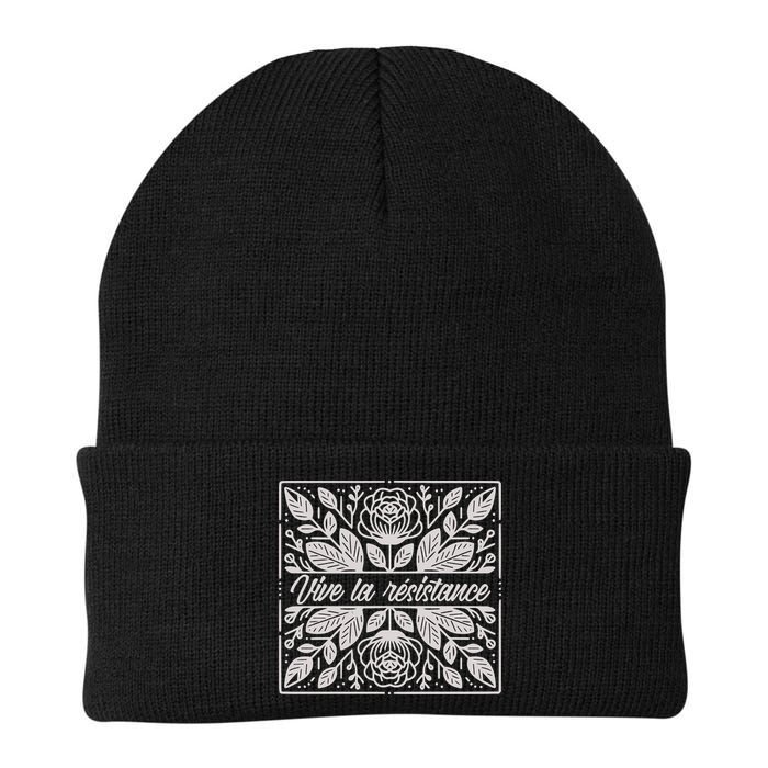 Leftist Subtle Feminist Subtle Protest Democrat Beanie
