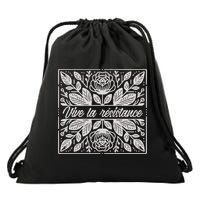 Leftist Subtle Feminist Subtle Protest Democrat Drawstring Bag
