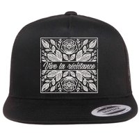 Leftist Subtle Feminist Subtle Protest Democrat Flat Bill Trucker Hat