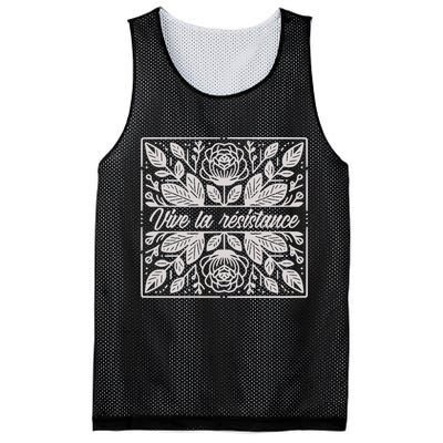 Leftist Subtle Feminist Subtle Protest Democrat Mesh Reversible Basketball Jersey Tank