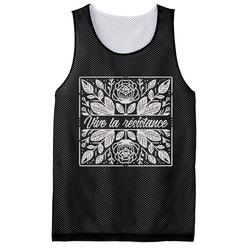 Leftist Subtle Feminist Subtle Protest Democrat Mesh Reversible Basketball Jersey Tank