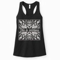 Leftist Subtle Feminist Subtle Protest Democrat Womens Tank Top