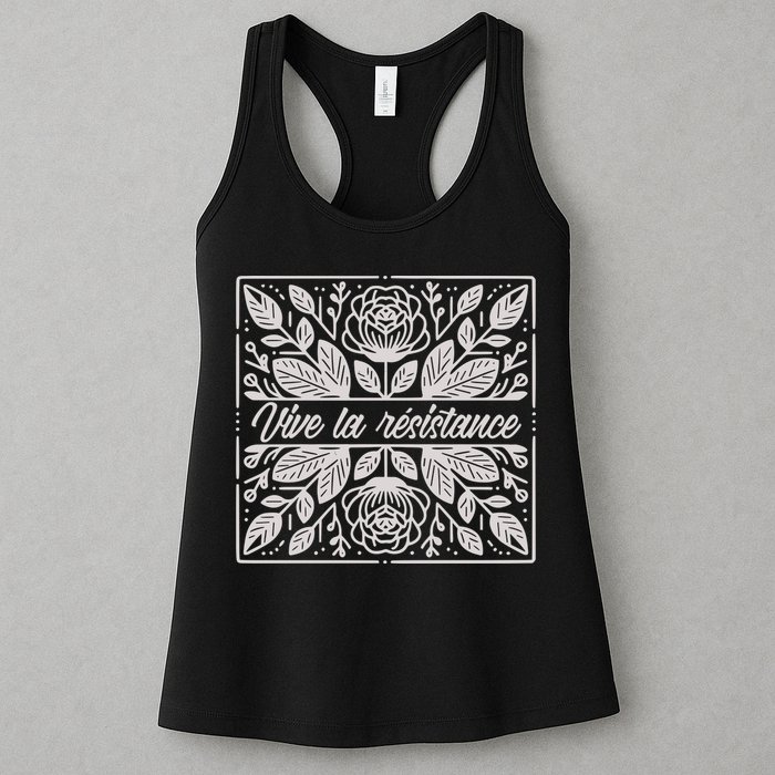 Leftist Subtle Feminist Subtle Protest Democrat Womens Tank Top