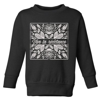 Leftist Subtle Feminist Subtle Protest Democrat Toddler Sweatshirt