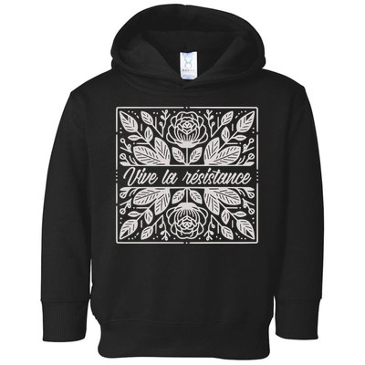 Leftist Subtle Feminist Subtle Protest Democrat Toddler Hoodie