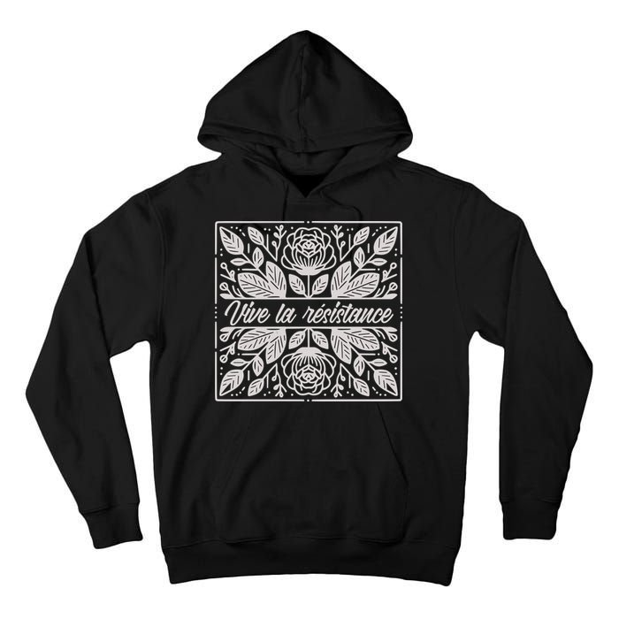 Leftist Subtle Feminist Subtle Protest Democrat Tall Hoodie