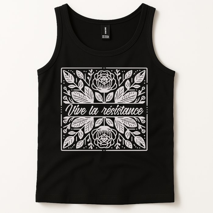 Leftist Subtle Feminist Subtle Protest Democrat Tank Top