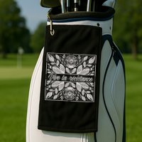 Leftist Subtle Feminist Subtle Protest Democrat Golf Towel