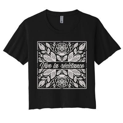 Leftist Subtle Feminist Subtle Protest Democrat Crop Top