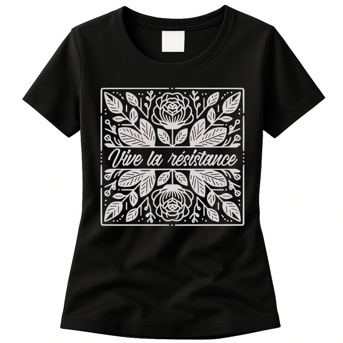 Leftist Subtle Feminist Subtle Protest Democrat Womens T-Shirt