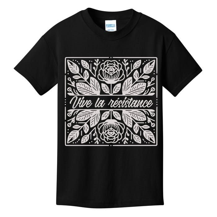 Leftist Subtle Feminist Subtle Protest Democrat Kids T-Shirt