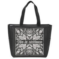 Leftist Subtle Feminist Subtle Protest Democrat Zip Tote Bag