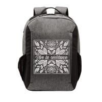 Leftist Subtle Feminist Subtle Protest Democrat Vector Backpack