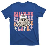 Leopard Smile Face Rn Nurse Life Nursing School Nurse Week Cute Gift T-Shirt