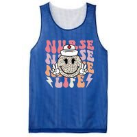 Leopard Smile Face Rn Nurse Life Nursing School Nurse Week Cute Gift Mesh Reversible Basketball Jersey Tank